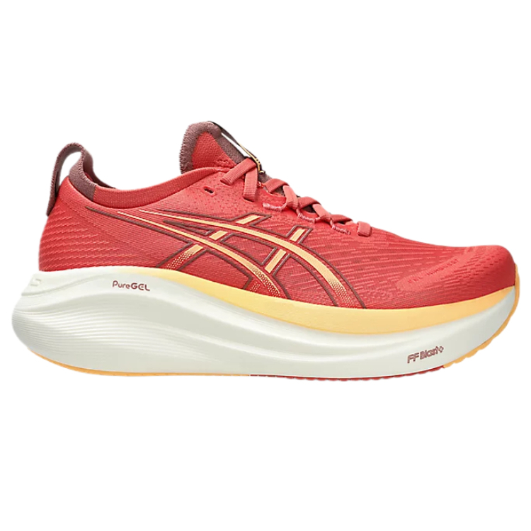 Asics GEL NIMBUS 27 Cushioning Low top Running Shoes Women’s Red