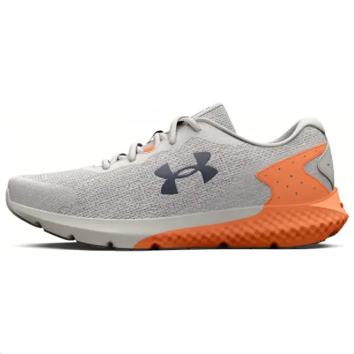 Under Armour Charged Rogue 3 Knit GRY Sneakers 'Grey Orange' Women's