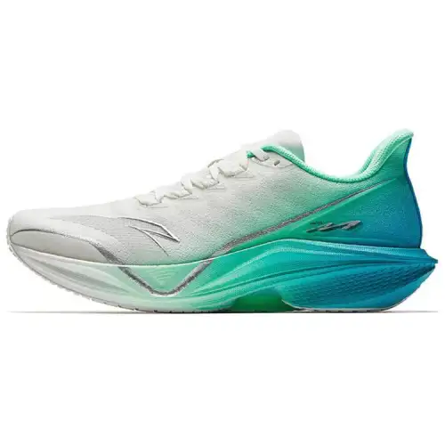 Anta MACH 5.0 Low top Nitrogen Technology Casual Marathon Running Shoes Men's White Green Blue