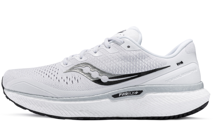 Saucony Triumph 18 Textile, Synthetic Leather Cushioning Slip Resistant Abrasion Resistant Breathable Low top Casual