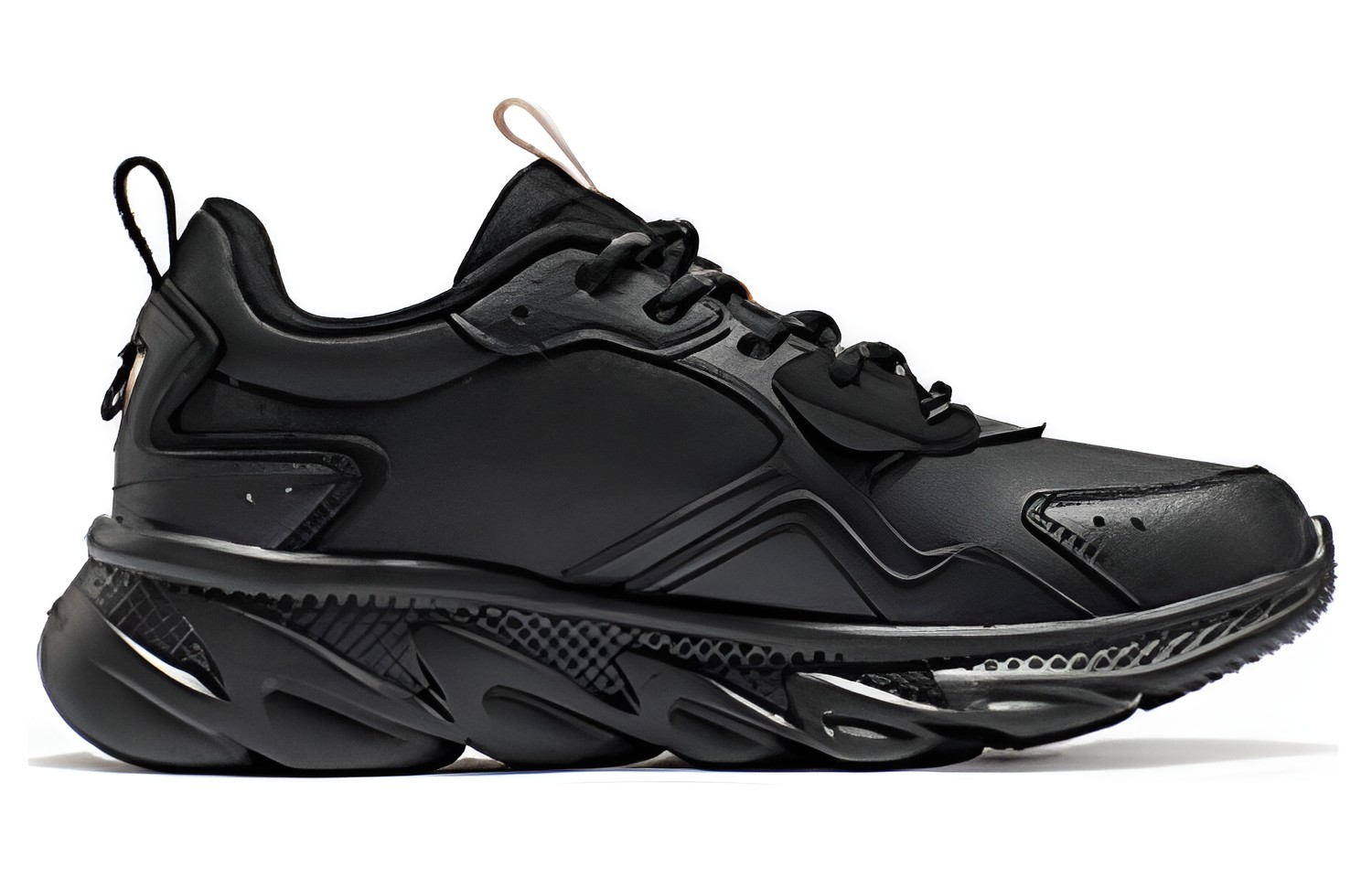 361° Cushioning Slip Resistant Abrasion Resistant Lightweight Rebound Low top Running Shoes Women’s Obsidian Black