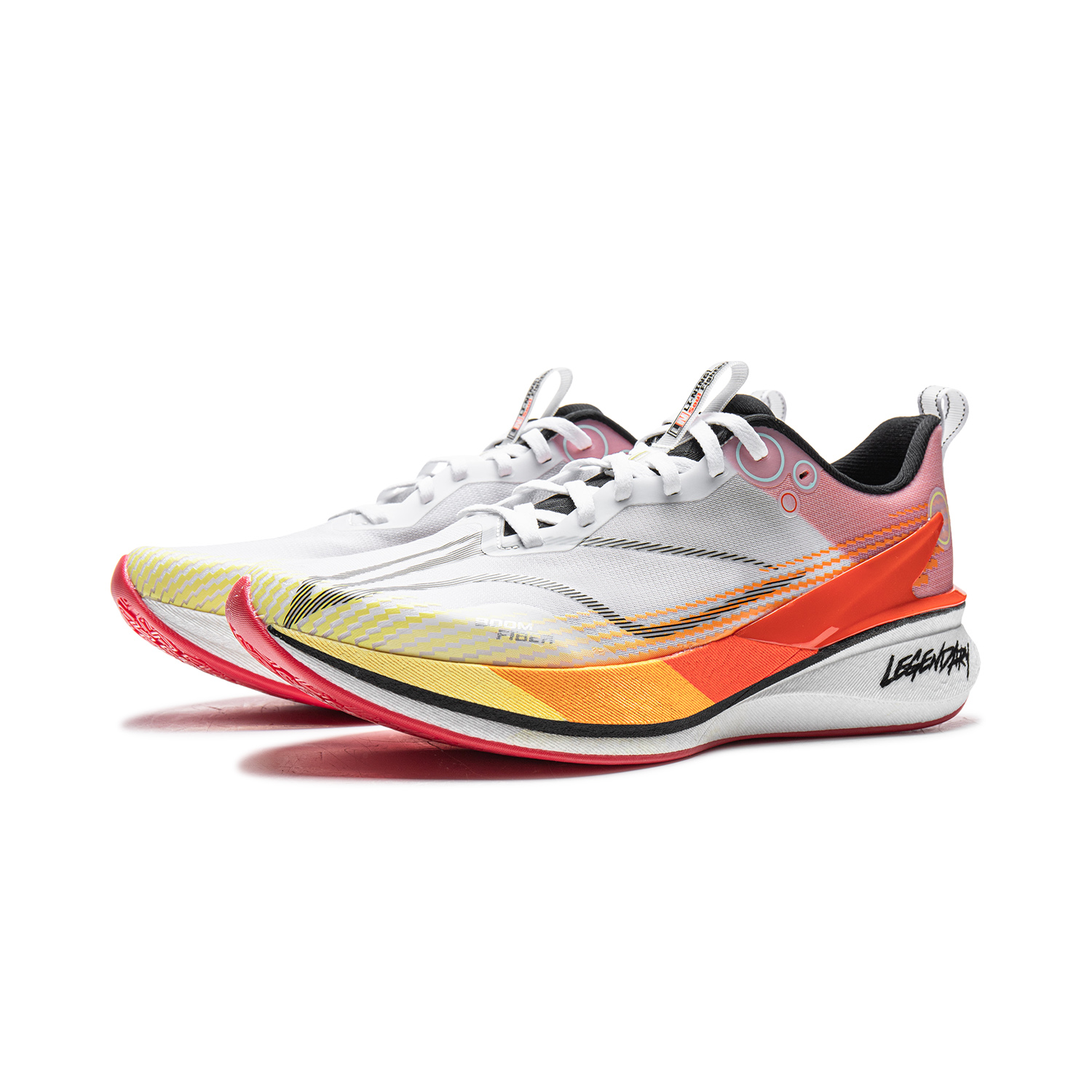 Li Ning x LOL Red Hare 8PRO Low top Running Shoes Unisex White Orange