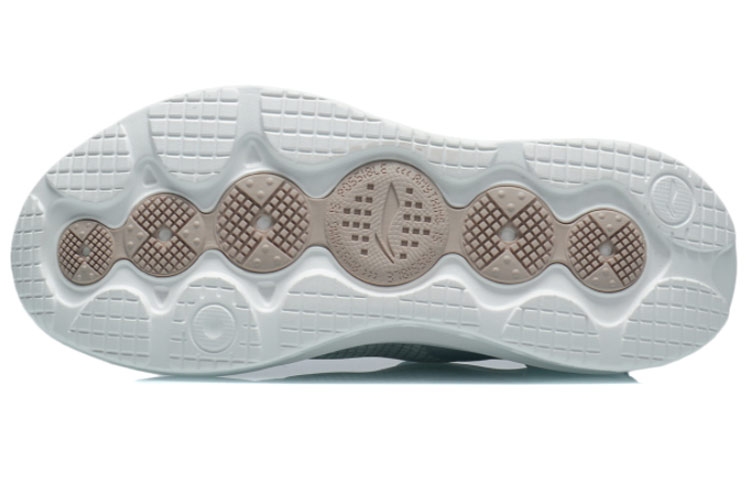 Li Ning Apocalypse Tianqi Culture Sports Lightweight And Breathable Low top Running Shoes Women’s Light Gray Purple
