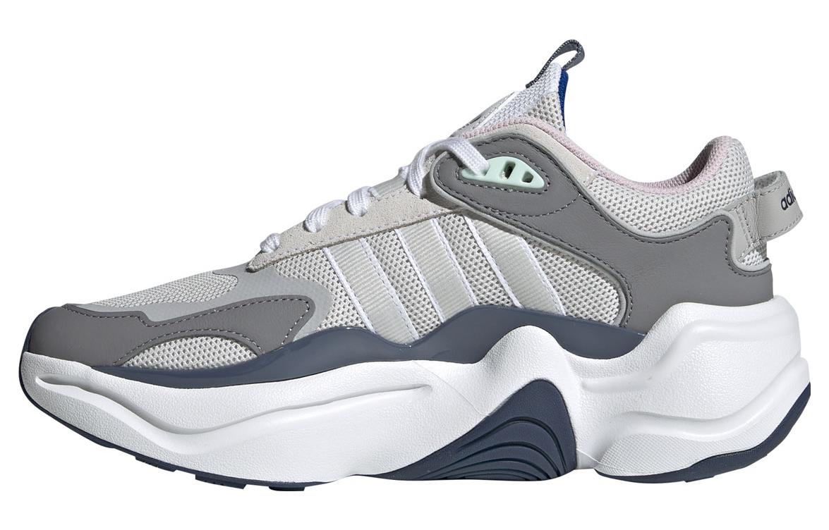 Женские кроссовки adidas originals Magmur Runner Greyscale (/ серо-белые)