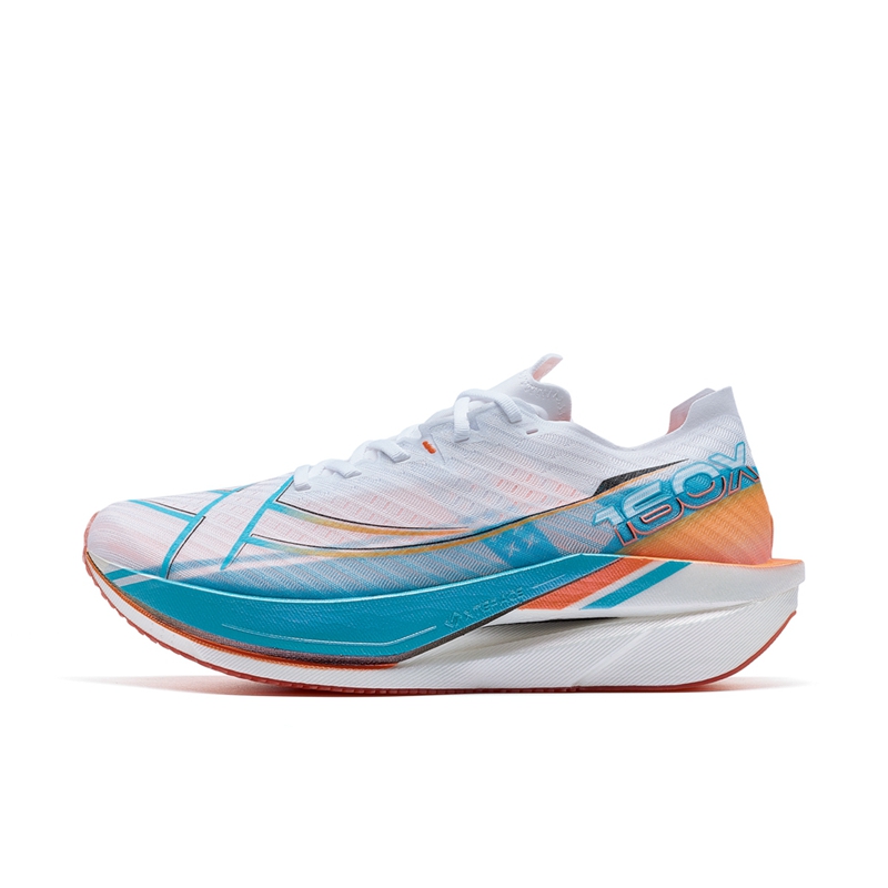 XTEP 160X 6.0 Breathable Slip Resistant Abrasion Resistant Rebound Low top Running Shoes Women's Le Mans Colorway