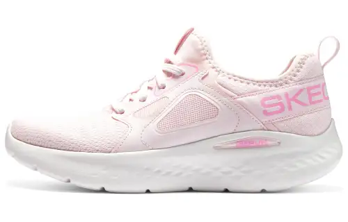 Skechers Go Run Lite Fabric Cushioning Low top Casual Running Shoes Women's Pink