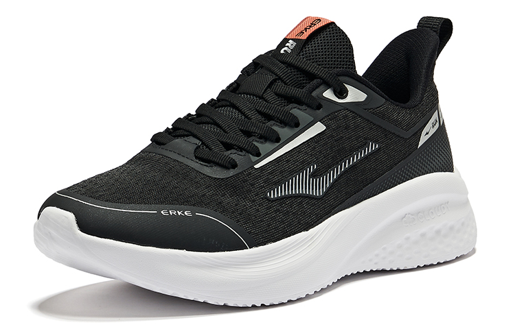 Erke Comfortable And Breathable Cushioning Abrasion Resistant Rebound Cushioning Abrasion Resistant Rebound Low top