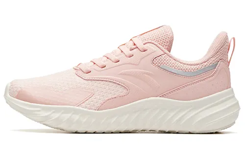ANTA Running Shoes Women's Low Top Cherry Blossom Pink/Ivory White