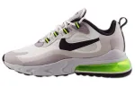 Nike Air Max 270 Synthetic Leather Low top Running Shoes Men's Light Purple