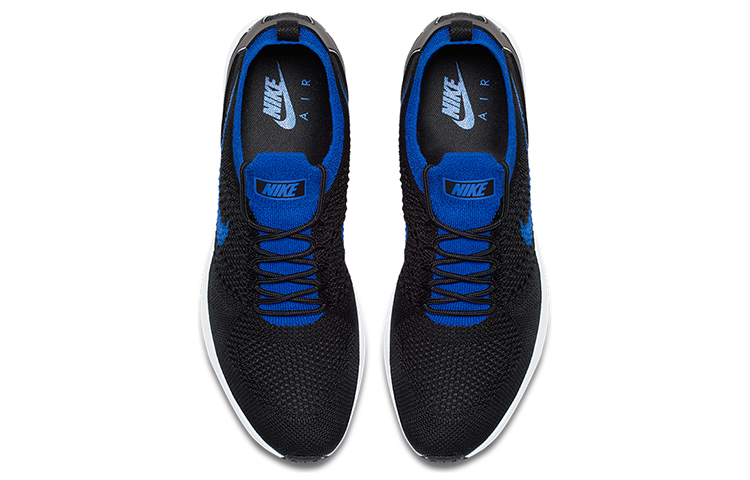 Мужские кроссовки Nike Air Zoom Mariah Flyknit (черный, синий) — Чёрный / синий — фото 4