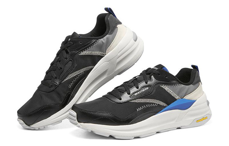 Skechers Global Jogger ‘Black Gray Blue’