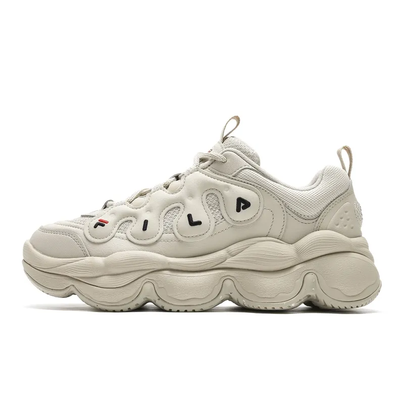 FILA PEASE Height Increasing Low top Casual Shoes Women's Oats Brown