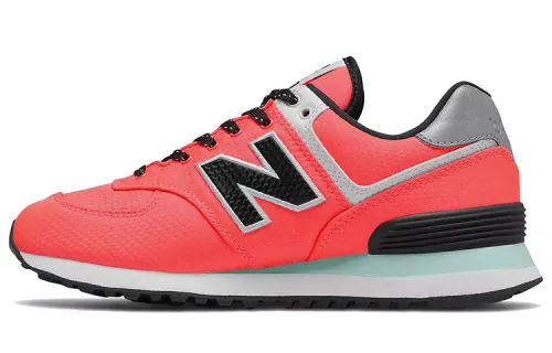 New Balance 574 Vivid Coral Women's