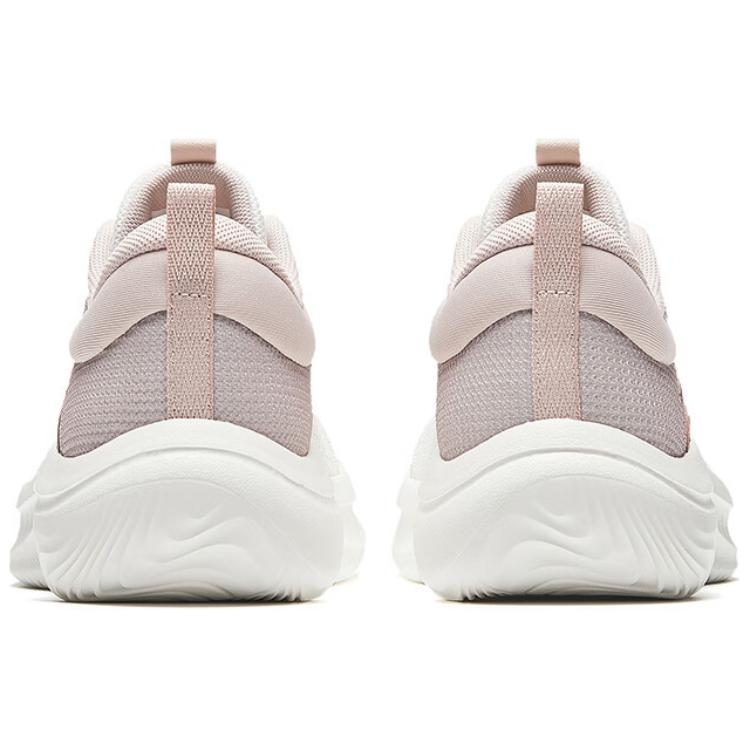Anta Divine Journey Fabric Slip Resistant Abrasion Resistant Low top Running Shoes Women’s White Gray