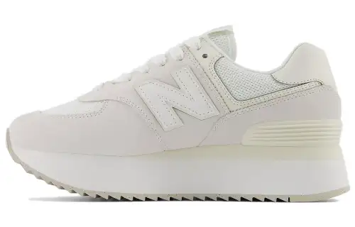 New Balance 574 Plus Sand White Women's