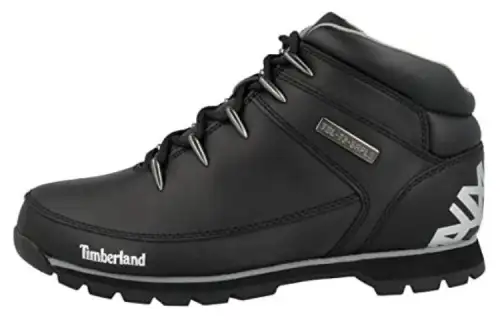Timberland Euro Sprint Abrasion Resistant Cushioning Ankle Length Mountaineering Boots Men's Black