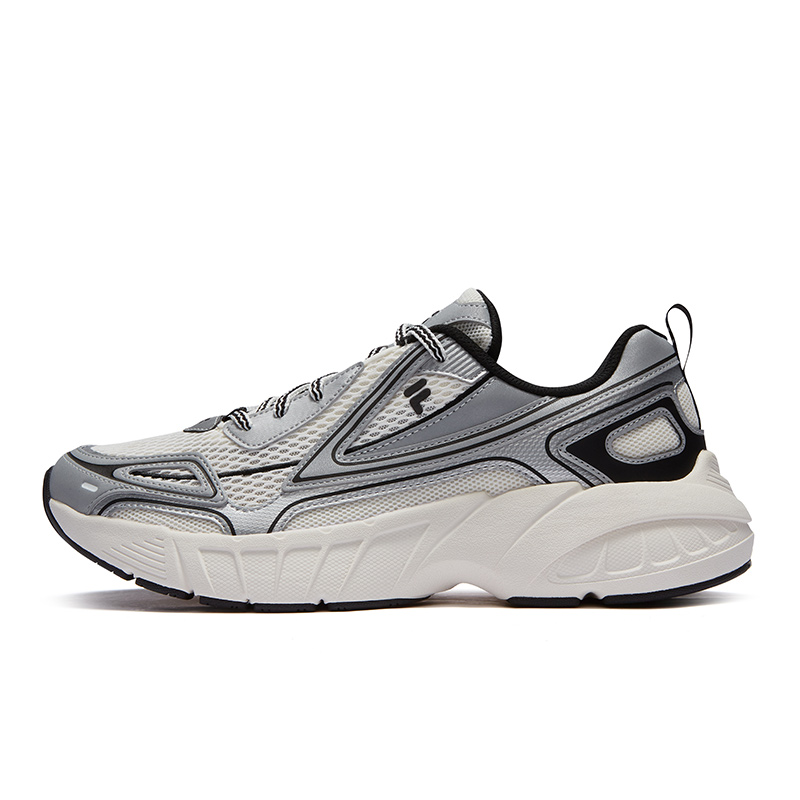 FILA FUSION CRED Navigator Low top Running Shoes Men’s Silver Gray