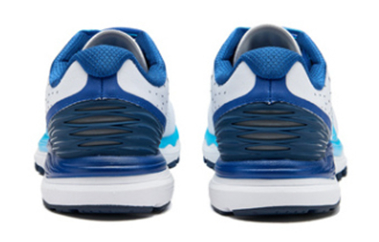 361° Cushioning Slip Resistant Abrasion Resistant Low top Casual Running Shoes Men’s White Blue