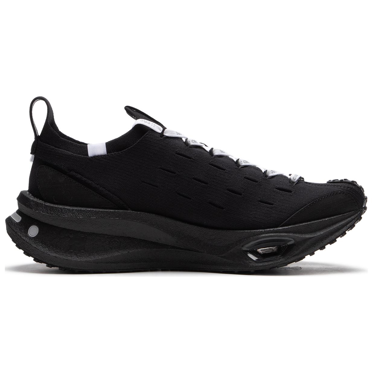 Li Ning Cushioning Slip Resistant Abrasion Resistant Low top Running Shoes Unisex Black