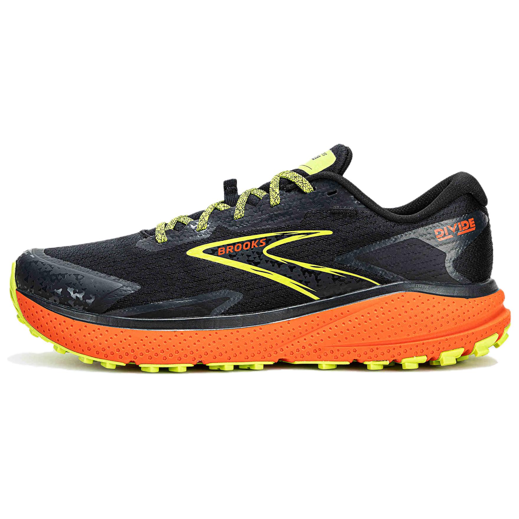 Brooks Divide Cushioning Slip Resistant Low top Running Shoes Men’s Black