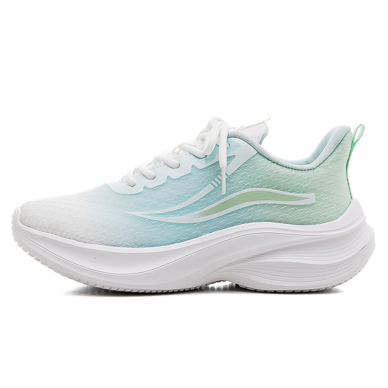 HUANQIU Cushioning Breathable Support Cushioning Breathable Support Low top Casual Running Shoes Women’s White Blue