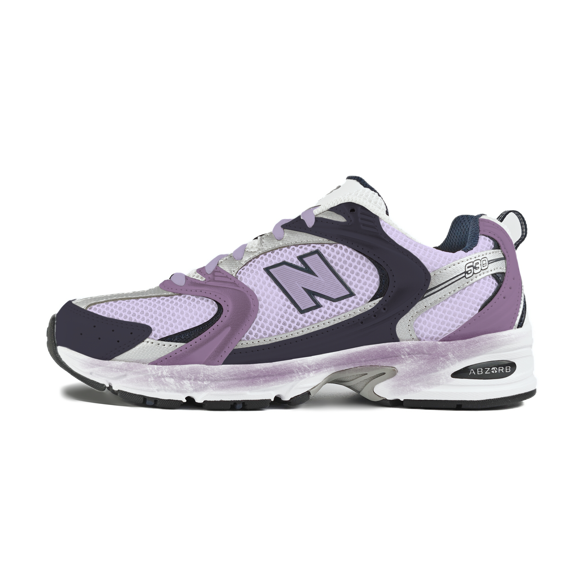 New Balance NB 530 Abrasion Resistant Low top Running Shoes Unisex Purple