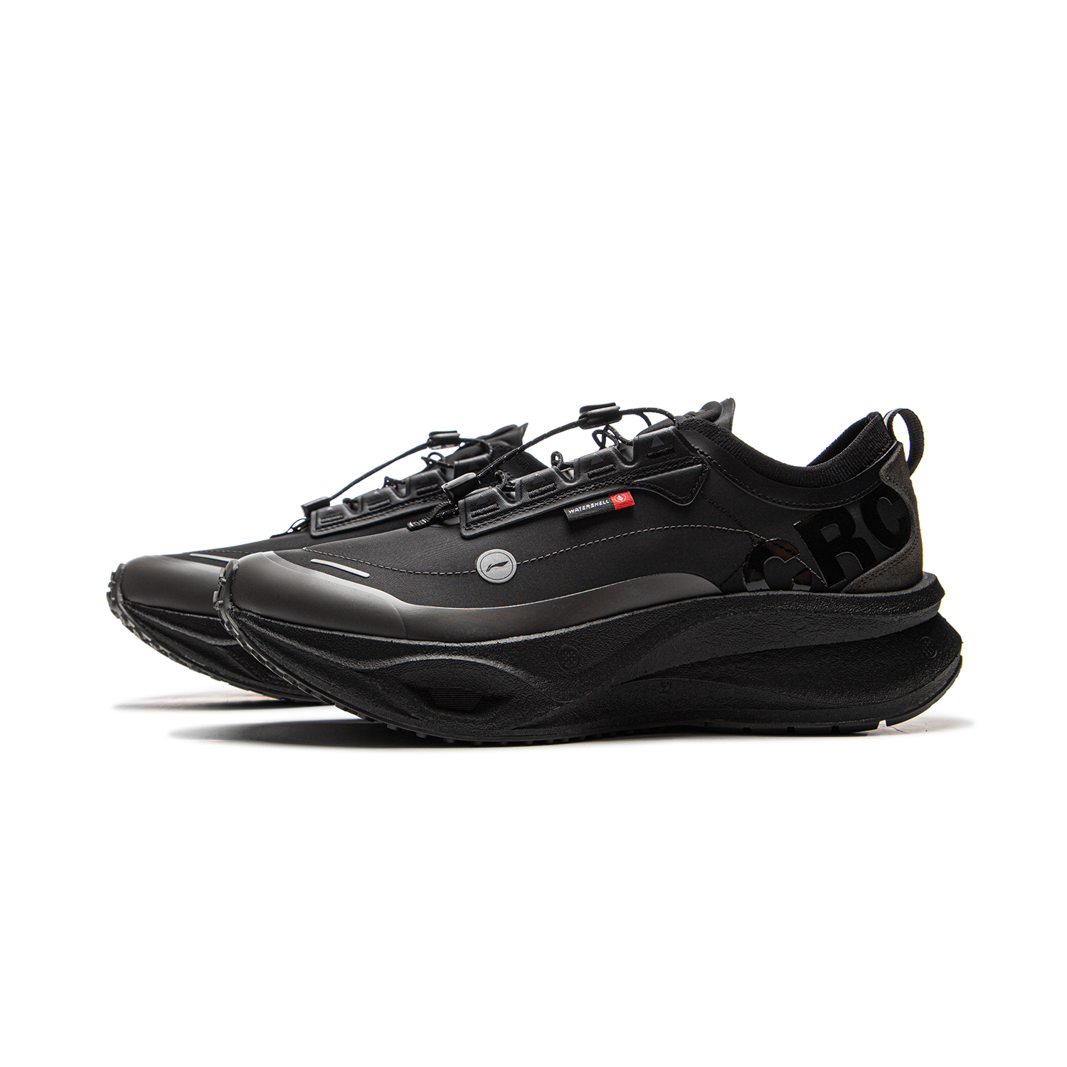 Li Ning Cushioning Low top Running Shoes Unisex Black