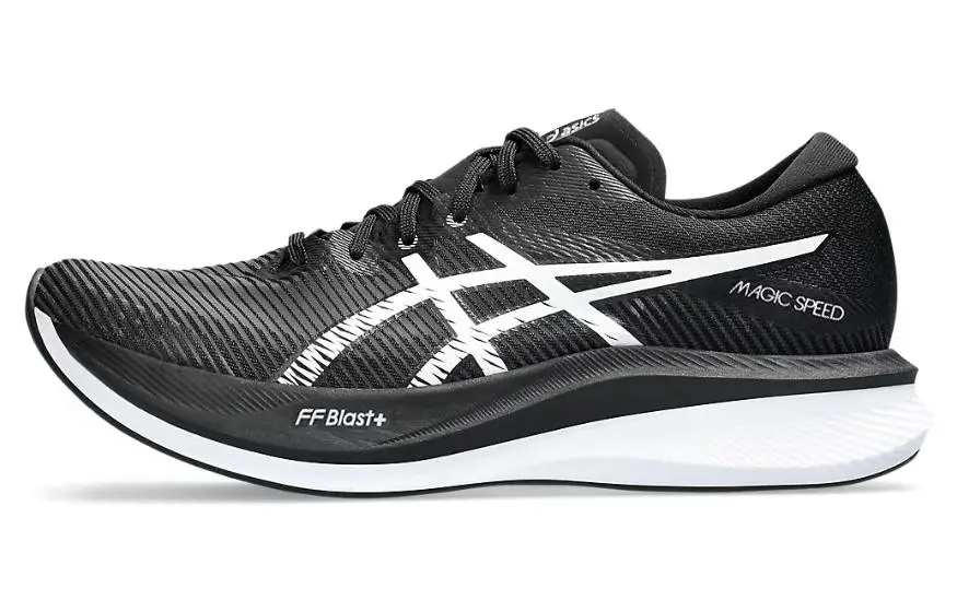 ASICS Magic Speed 3.0 Lightweight Textile, Synthetic Leather Breathable Low top Carbon Plate