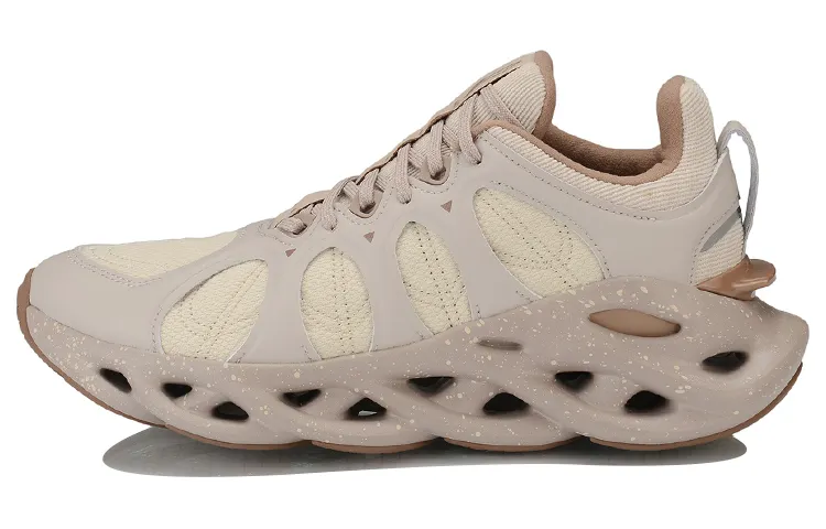 Li Ning Running Shoes Men's Low Top Brown/Gray