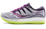 Saucony Triumph Victory Running Shoes Women's Low Top White Purple Green