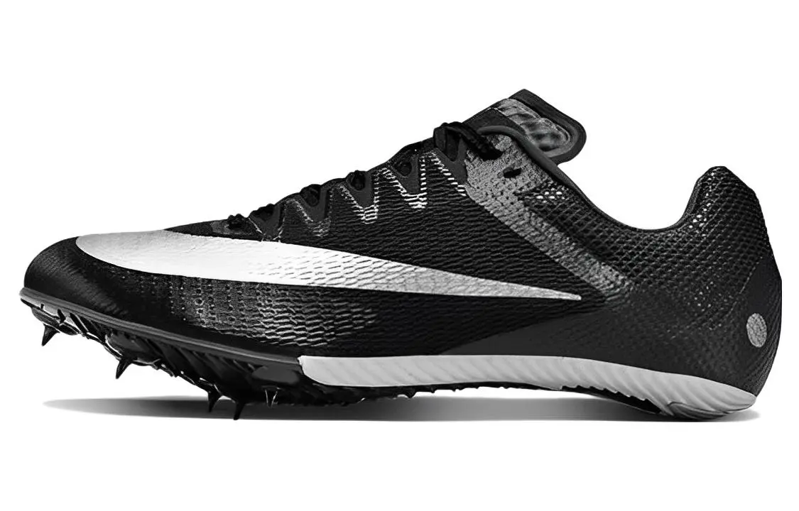 Nike Air Zoom Rival Sprint Spikes 'Black Metallic Silver'