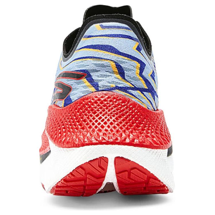 Skechers GO RUN Abrasion Resistant Breathable Low top Casual Running Shoes Men’s Blue Red