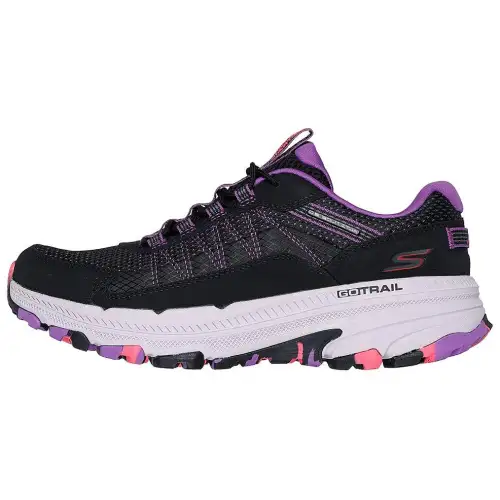 Skechers Go Run Trail Low top Trail Running Shoes Women's Black Purple
