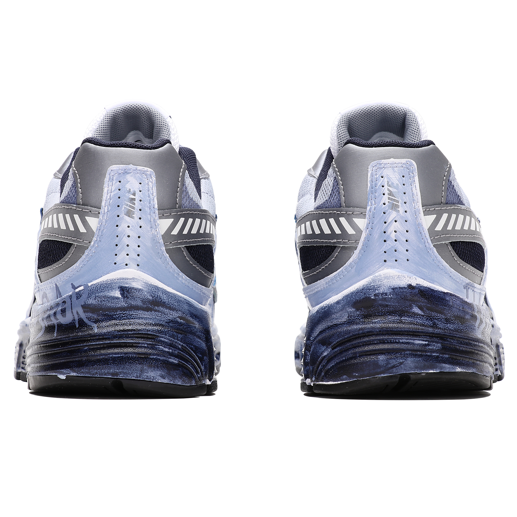 Nike Initiator Abrasion Resistant Abrasion Resistant Low top Casual Running Shoes Men’s Gray Purple