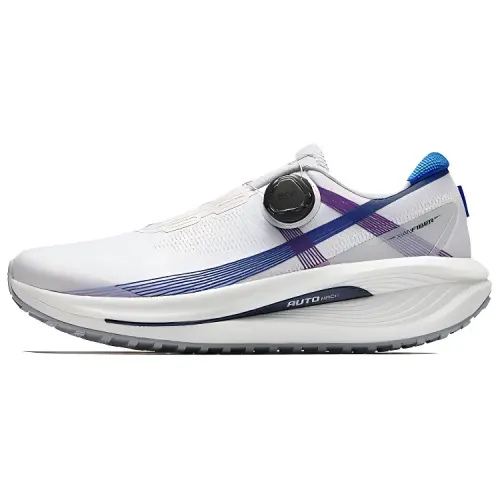 Anta Champion All Weather Collection Cushioning Abrasion Resistant Low top Running Shoes Women's White Blue