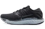 Saucony Hurricane Mesh Cushioning Lightweight Slip Resistant Support Low top Running Shoes Men's Black Gray