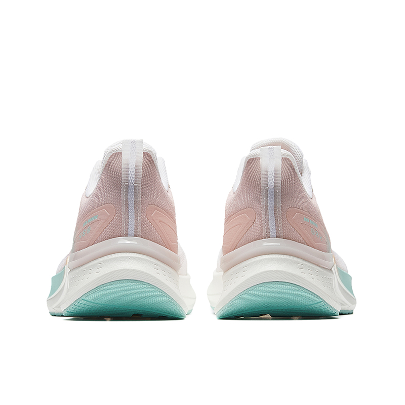 Anta Slip Resistant Abrasion Resistant Low top Casual Running Shoes Women’s White Pink