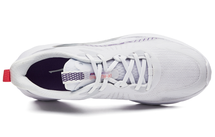 Erke Silk Road Spinning Low-Top Running Shoes Men’s True White