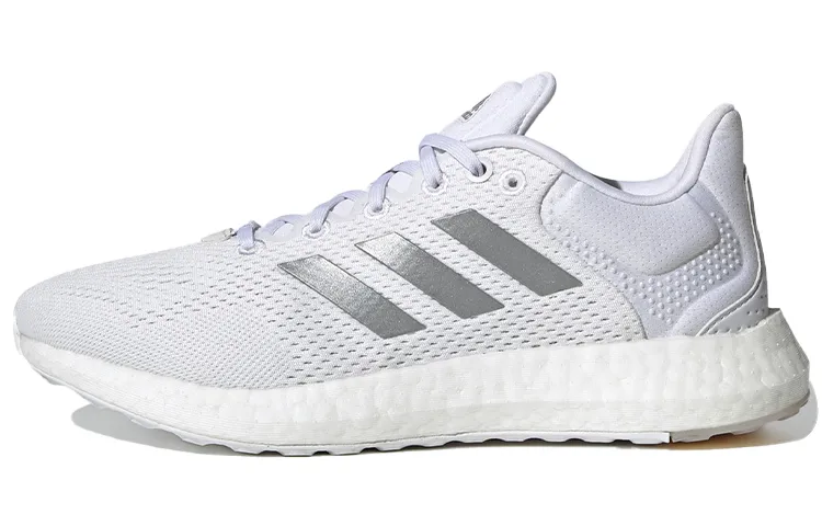 Adidas Pure Boost 21 Comfortable Mesh Cushioning Slip Resistant Abrasion Resistant