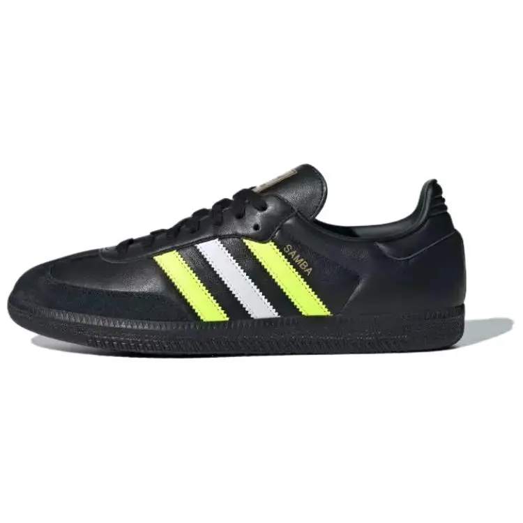 Samba Adidas Originals Og 'Black Solar Yellow'