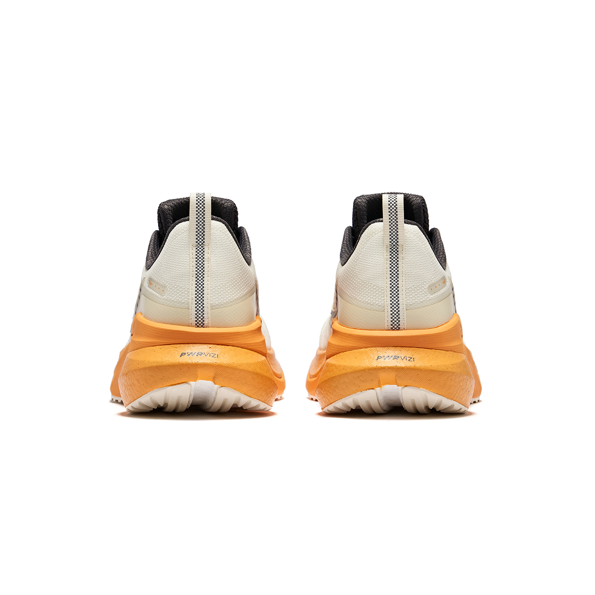 Saucony Slip Resistant Abrasion Resistant Support Low top Casual Running Shoes Men’s Beige Orange