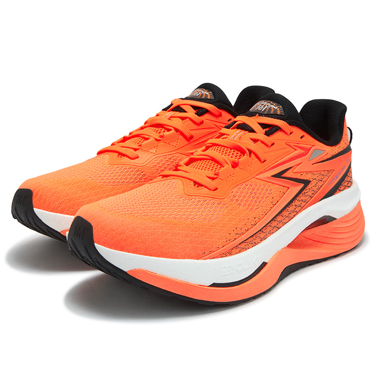 361° Running Shoes Men’s Low Top Fluorescent Super Orange