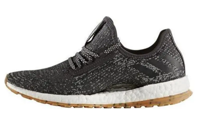 Adidas Pureboost X Cushioning Abrasion Resistant Cushioning, Wear Resistant Low top Running Shoes Unisex Black White