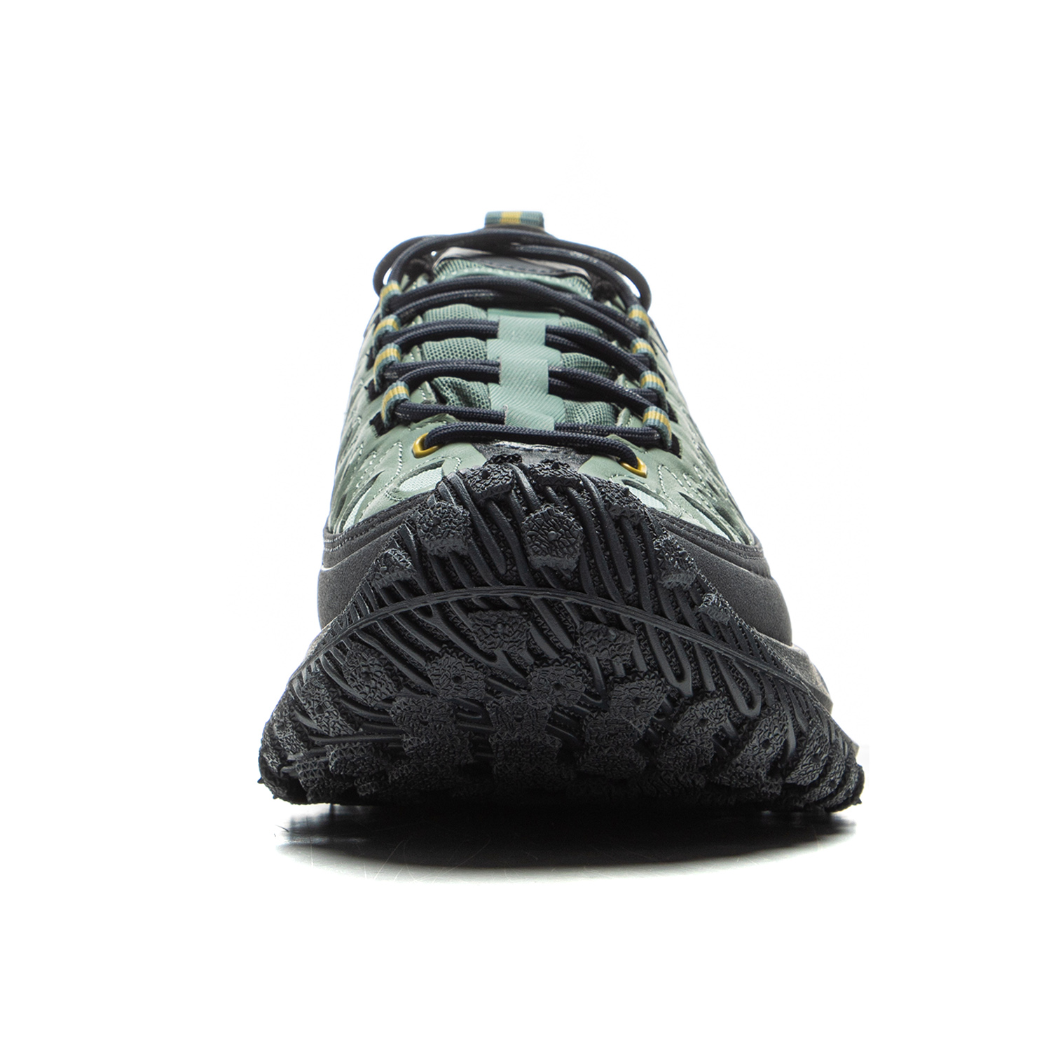Li Ning Cushioning Slip Resistant Abrasion Resistant Low top Running Shoes Unisex Green Black