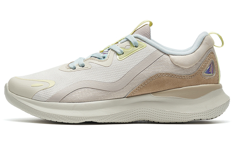 XTEP Soft Cube Running Shoes Women’s Low Top Beige/Gray