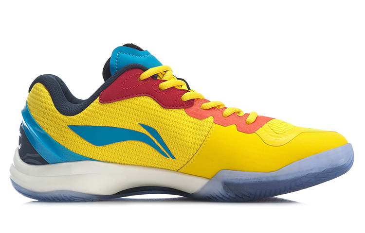 Li Ning Low top Running Shoes Unisex Yellow Red Blue