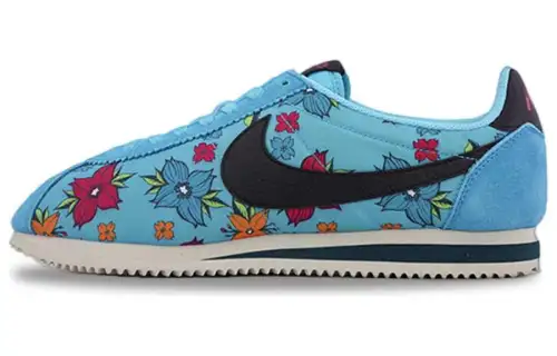 Nike Classic Cortez Nylon Low top Running Shoes Unisex Blue