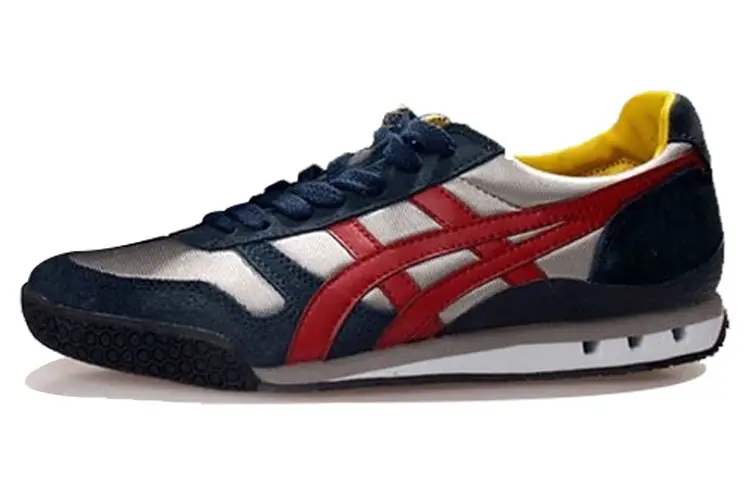 Onitsuka Tiger Ultimate 81 Casual Shoes Unisex Low Top Blue/Red/Silver