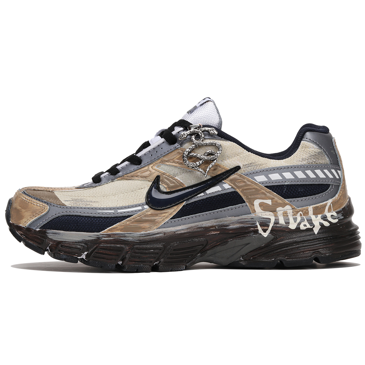 Nike Initiator Slip Resistant Abrasion Resistant Slip Resistant Abrasion Resistant Low top Running Shoes Men’s