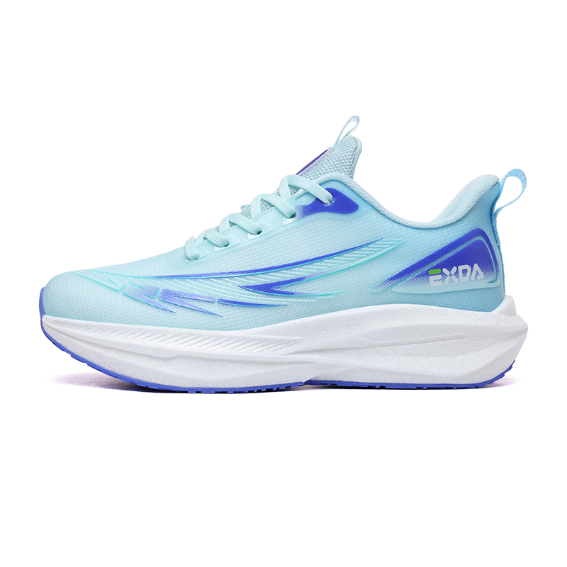 PALATIAL Running Shoes Men’s Low Top White Orange/Ice Blue/White Yellow